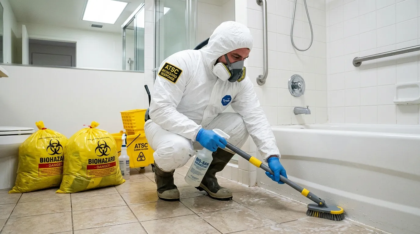 Decontamination equipment deployed for Blood Cleanup in Floresville